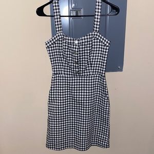 checkered dress